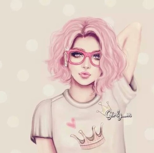 بنات كيوت رسم - شخبطه الوان بنات مرسومه 1093 3