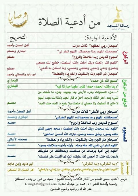 ادعية الصلاة - عود لسانك علي ذكر الله و املا قلبك بالايمان 1787 1