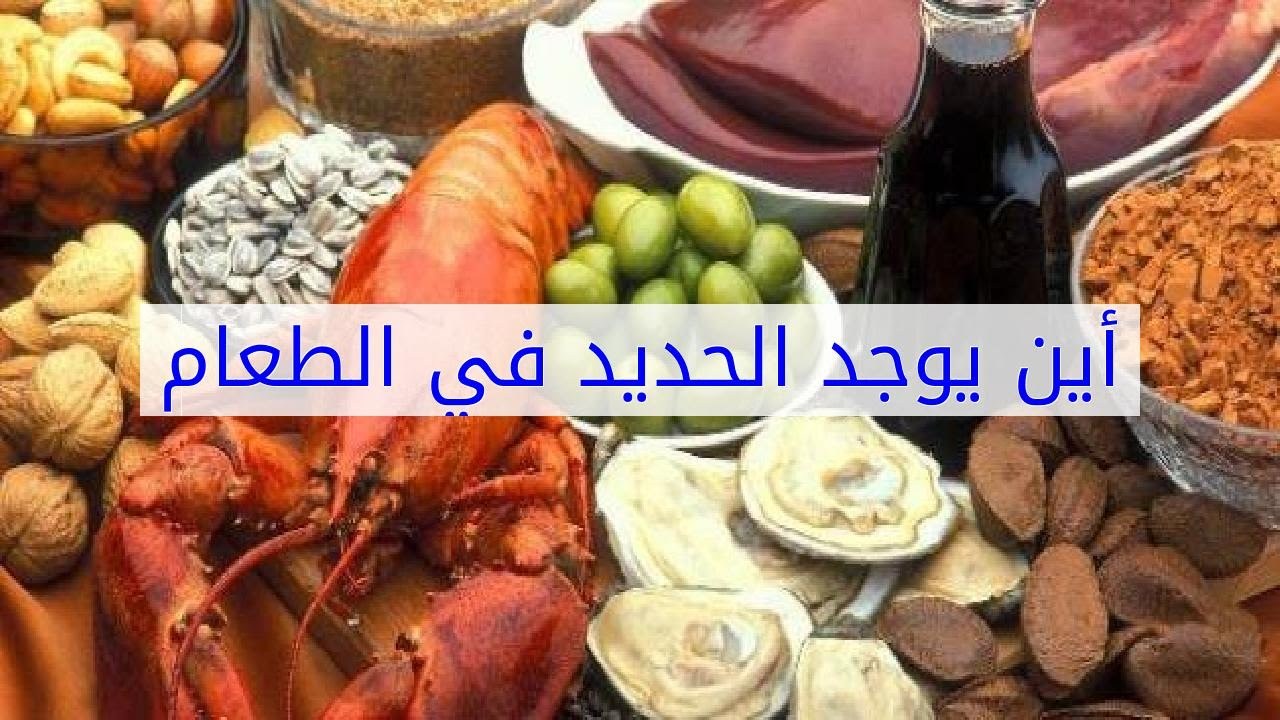 اين يوجد الحديد