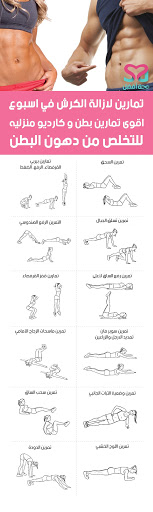 اهم تمارين لشد البطن وازالة الكرش 12982 8