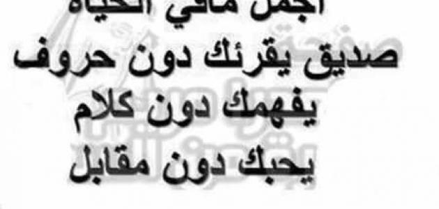 حكمه عن الصديق - صداقتنا سر سعادتنا 3005 5