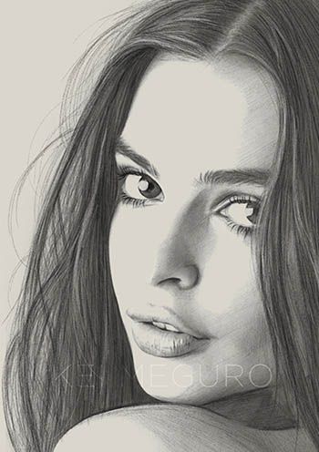 بنات رسم - اجمل بنات مرسومة على صور 6582 9