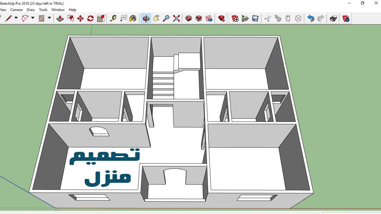 تصميم منزل 150 متر واجهتين 12219 7